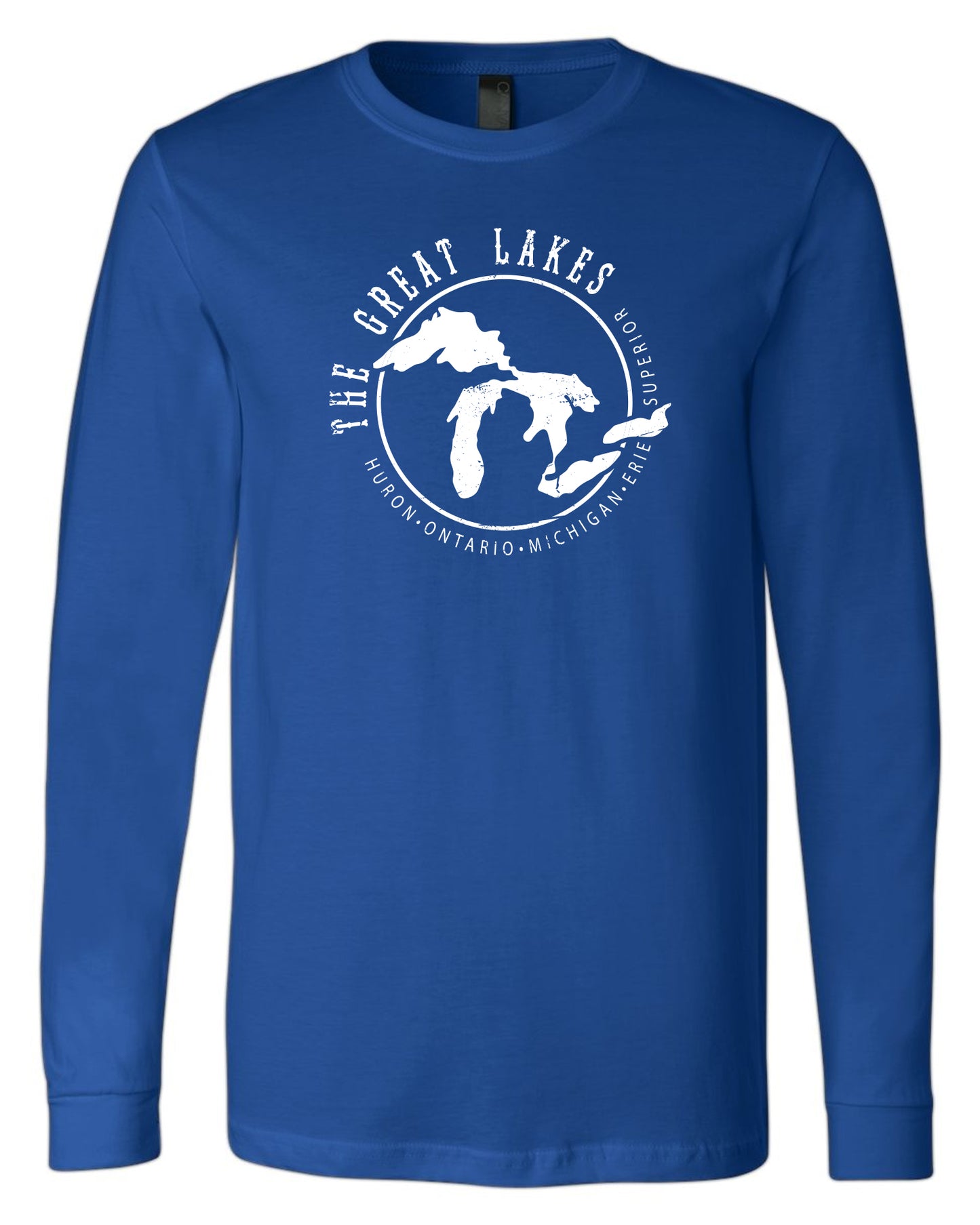 0105 G. LAKES | UNISEX LONG SLEEVE TEE | GREAT LAKES COLLECTION