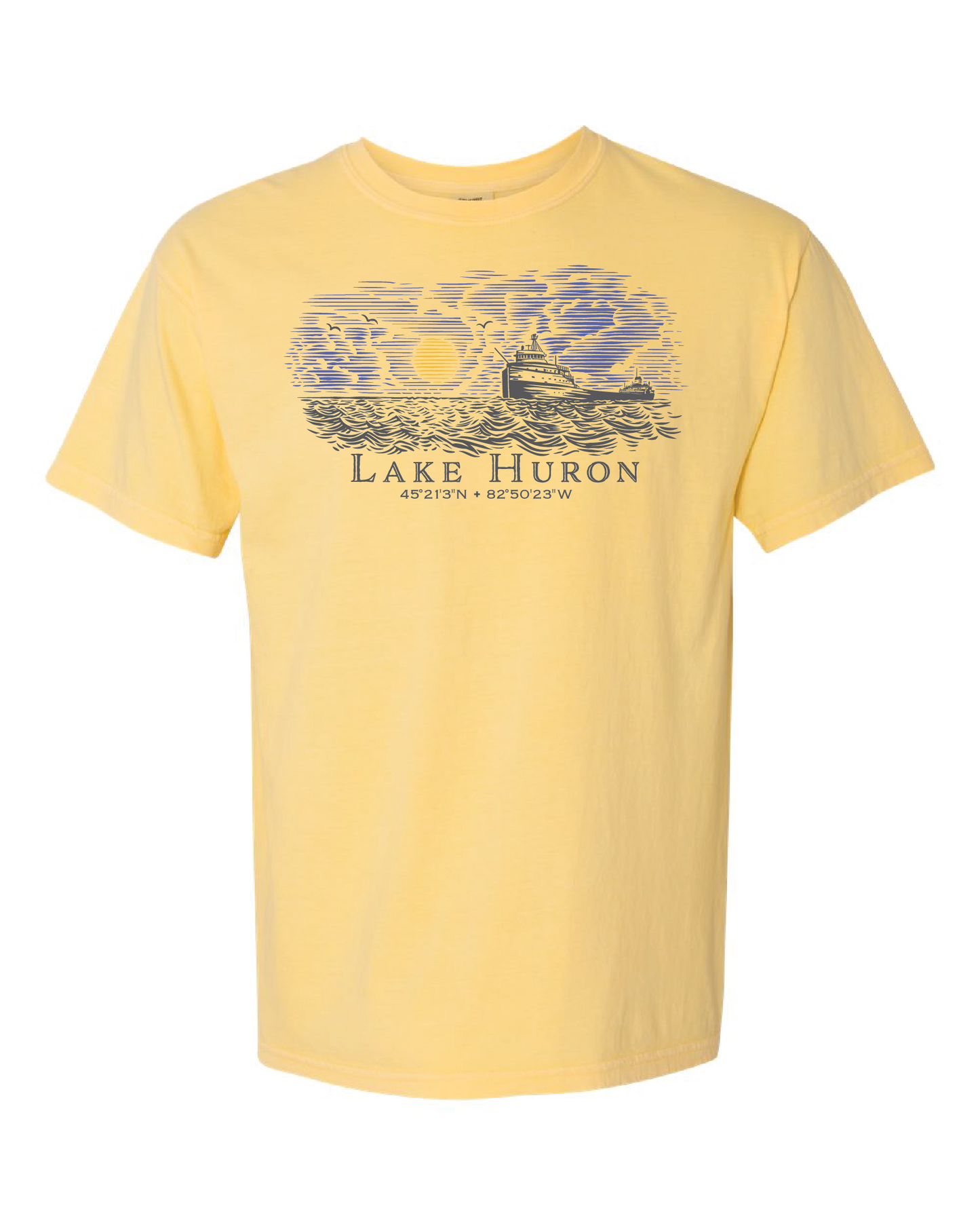 009 LAKE HURON FREIGHTER | UNISEX T-SHIRT | LAKE HURON COLLECTION