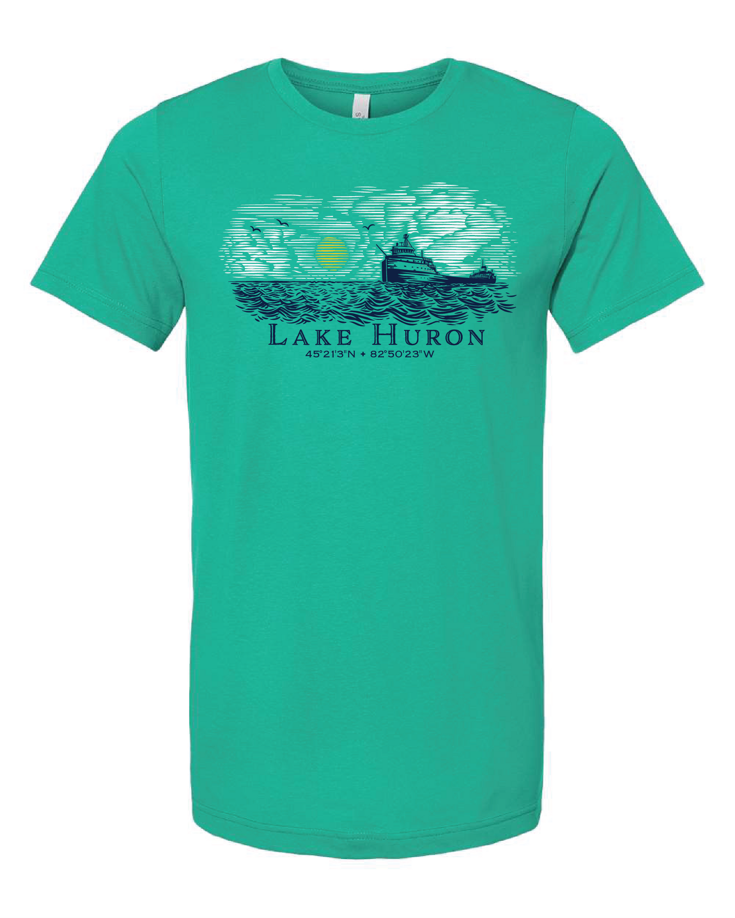 009 LAKE HURON FREIGHTER |UNISEX T-SHIRT | LAKE HURON COLLECTION