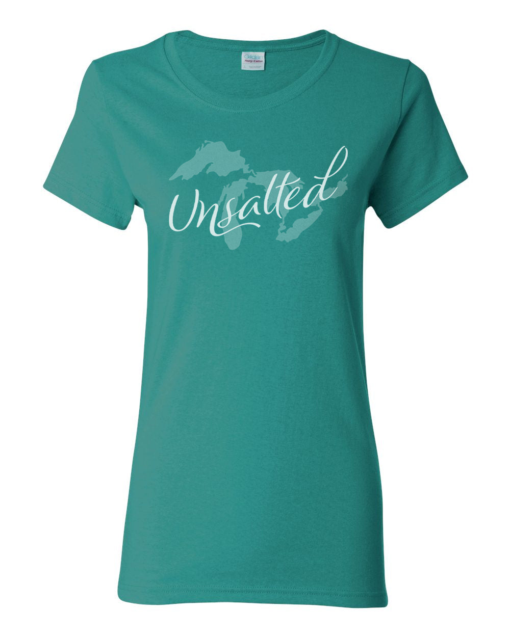 026 GREAT LAKES UNSALTED | LADIES HEAVY COTTON T-SHIRT | GREAT LAKES COLLECTION