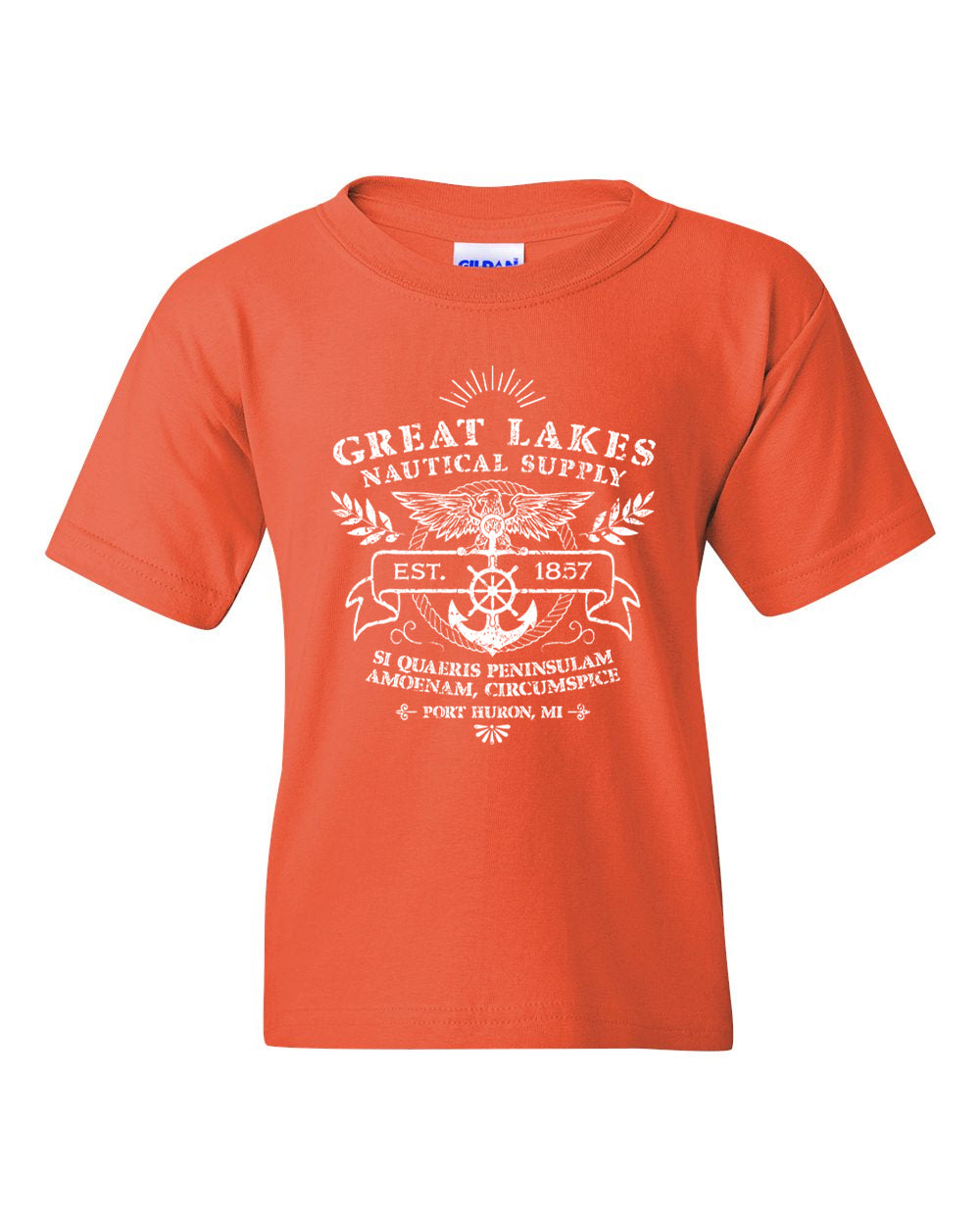 034 G.L.NAUTICAL|GILDAN YOUTH T-SHIRTS
