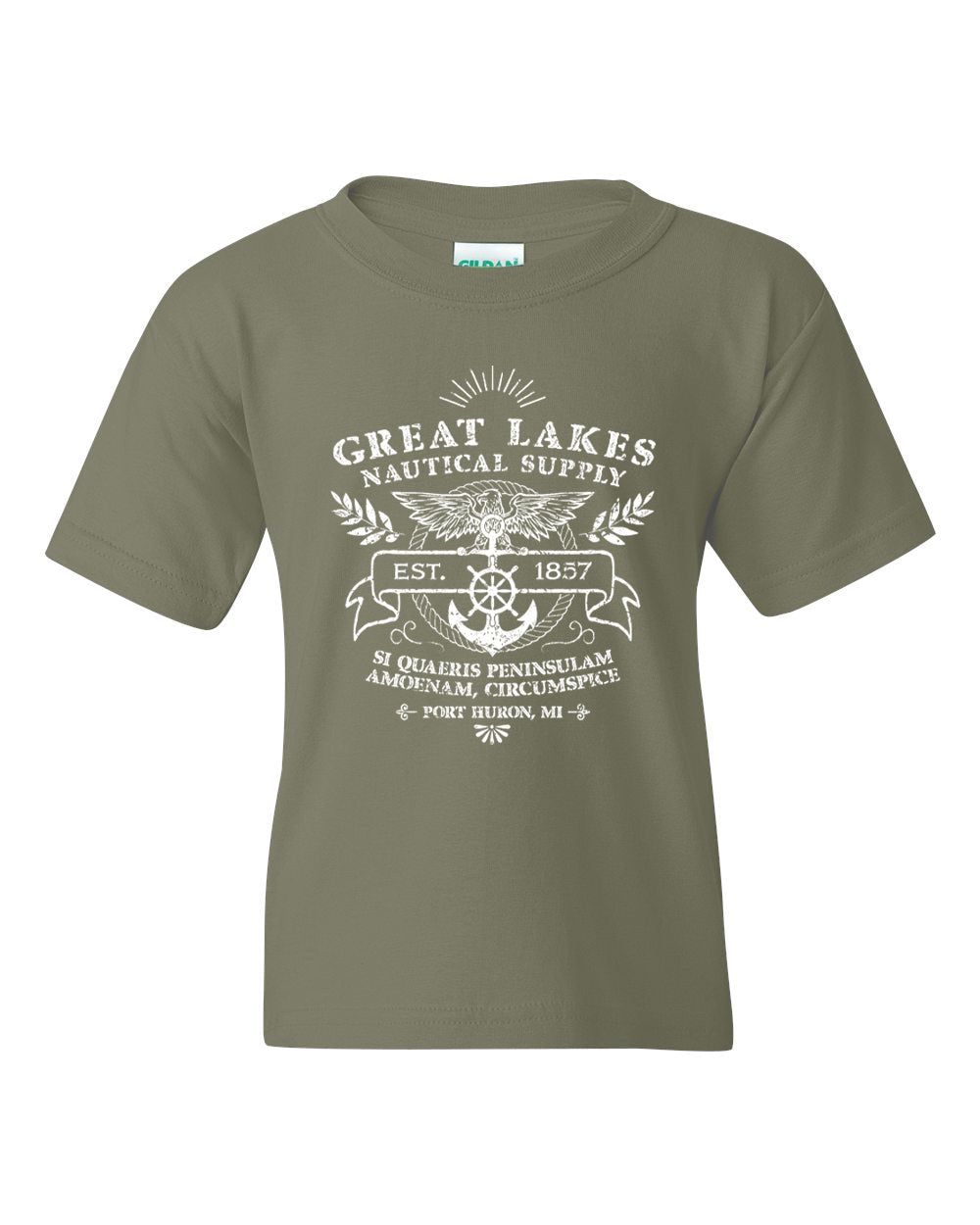 034 G.L.NAUTICAL|GILDAN YOUTH T-SHIRTS