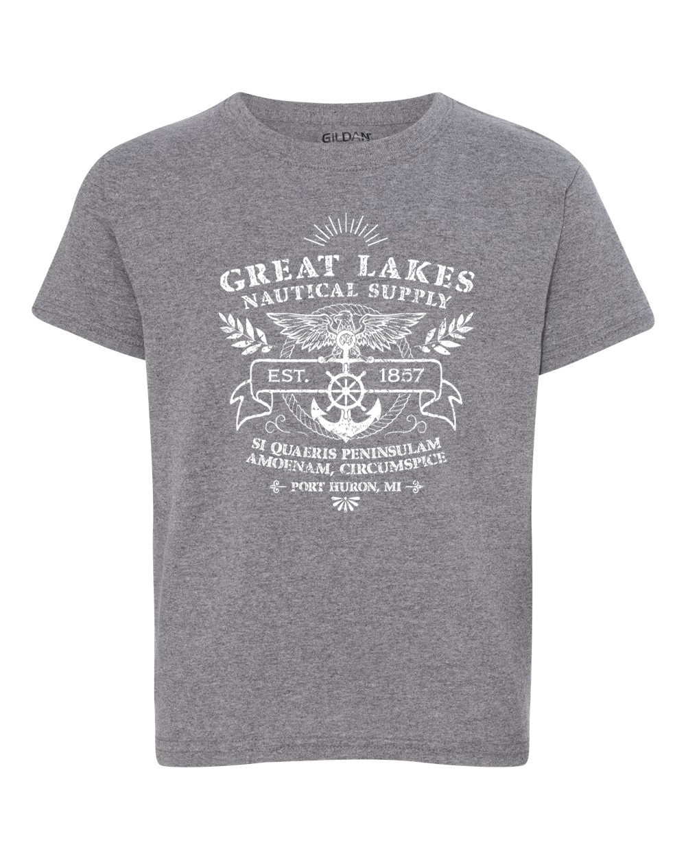 034 G.L.NAUTICAL|GILDAN YOUTH T-SHIRTS
