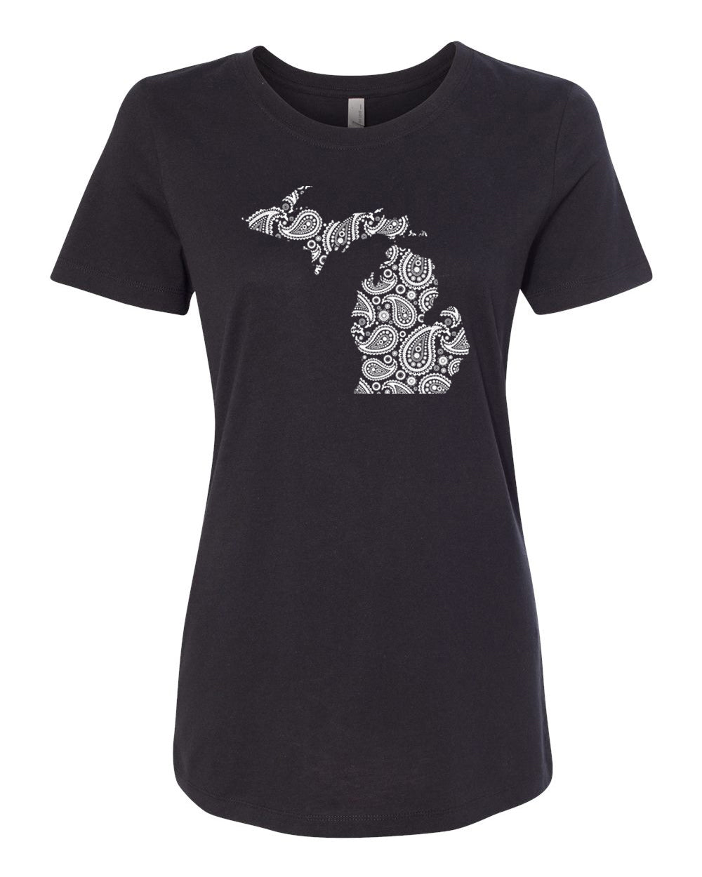 042 MI Paisley | LADIES IDEAL T-SHIRT | MICHIGAN COLLECTION