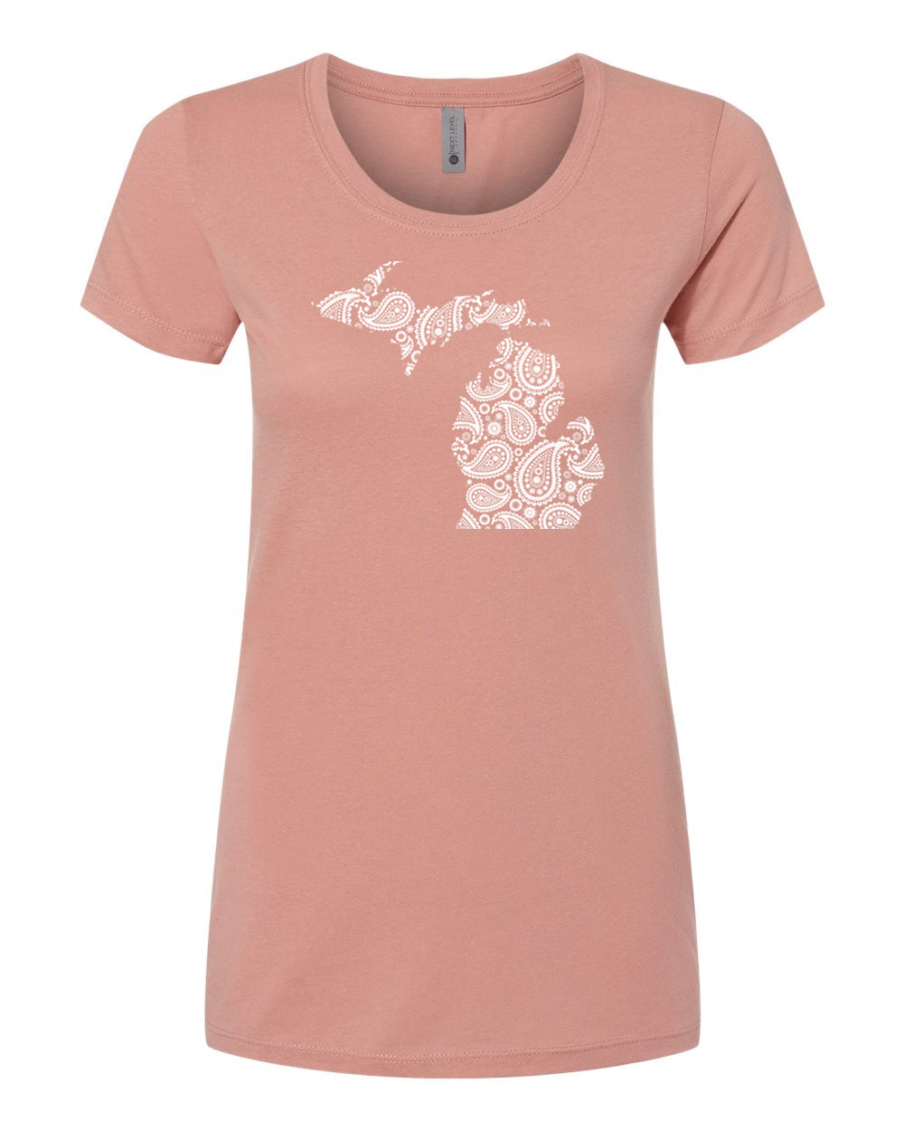 042 MI Paisley | LADIES IDEAL T-SHIRT | MICHIGAN COLLECTION