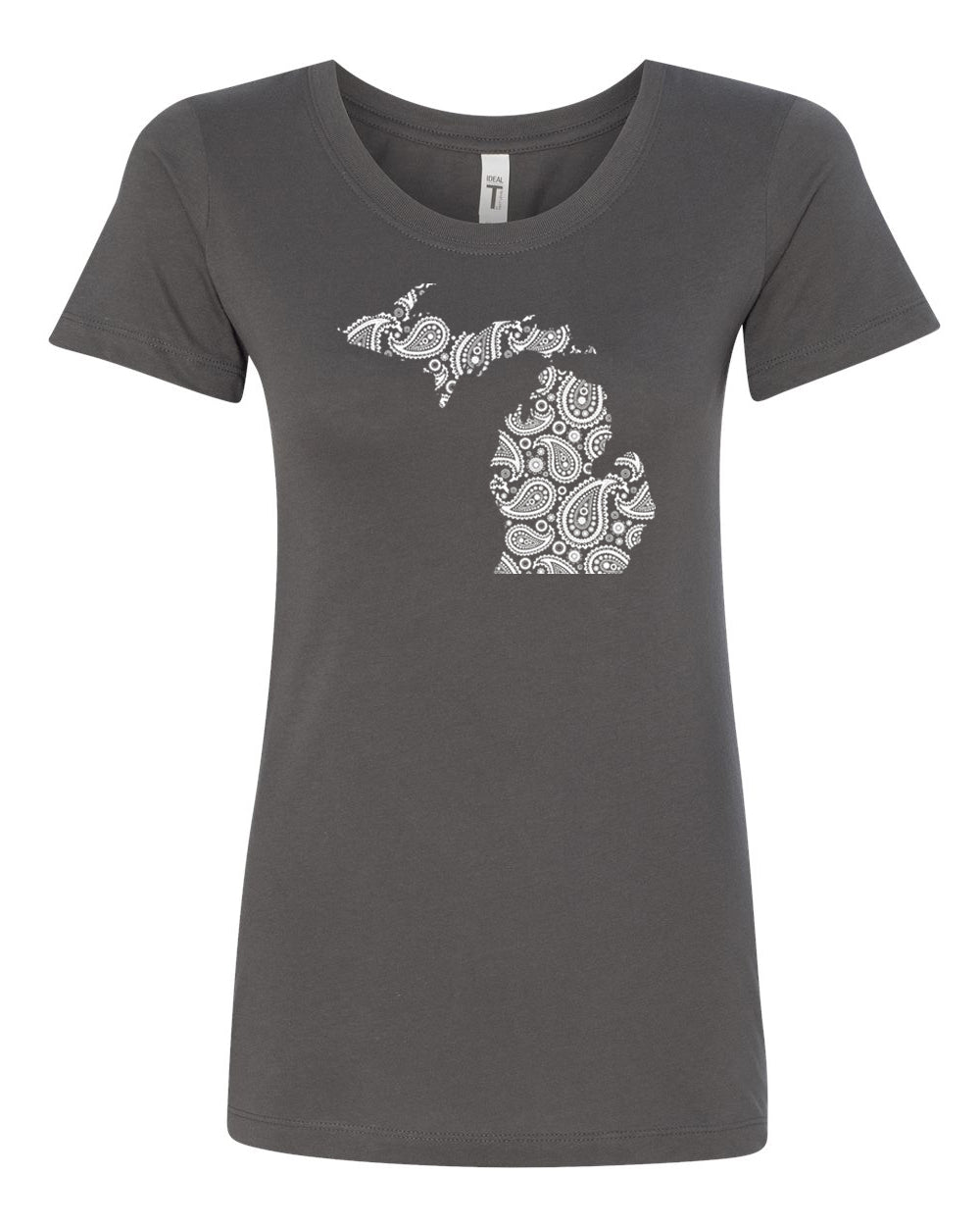 042 MI Paisley | LADIES IDEAL T-SHIRT | MICHIGAN COLLECTION