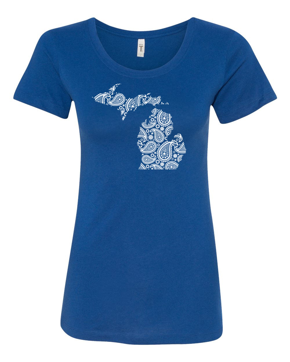 042 MI Paisley | LADIES IDEAL T-SHIRT | MICHIGAN COLLECTION