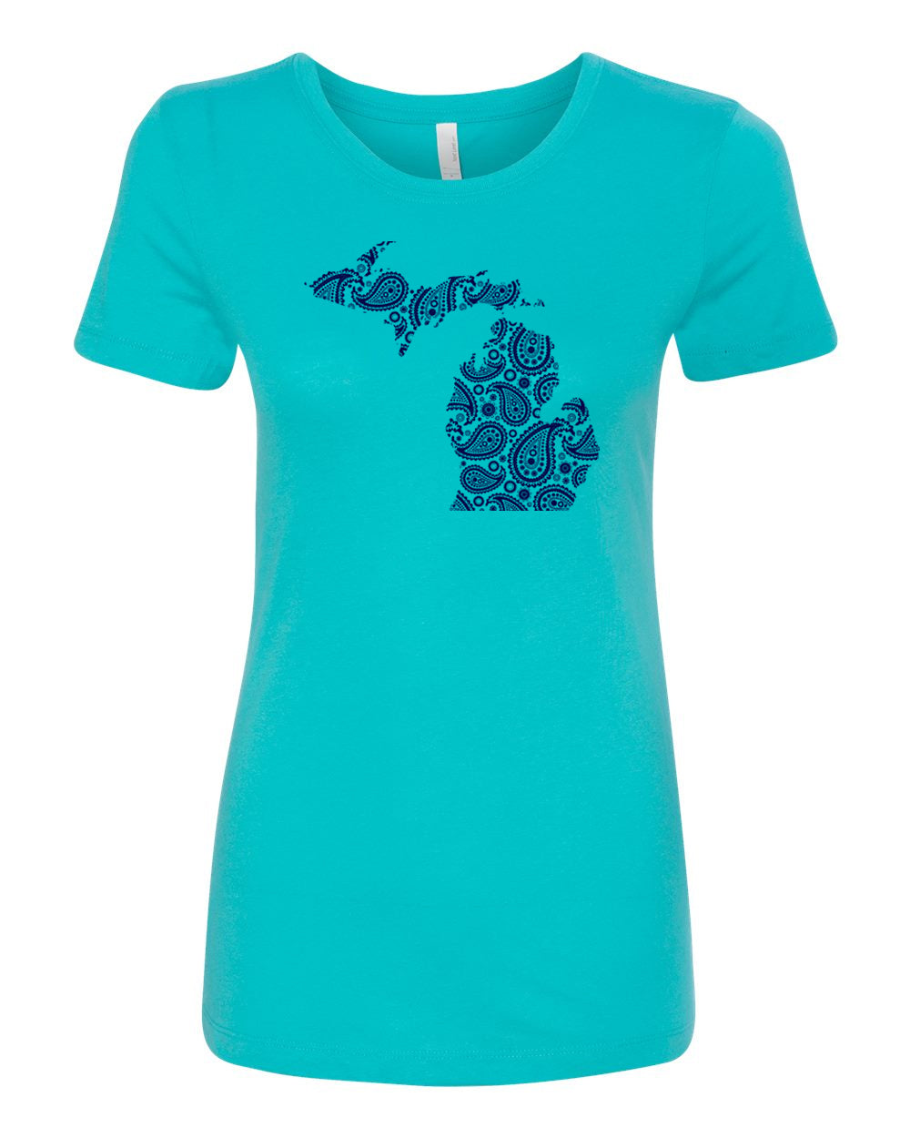 042 MI Paisley | LADIES IDEAL T-SHIRT | MICHIGAN COLLECTION