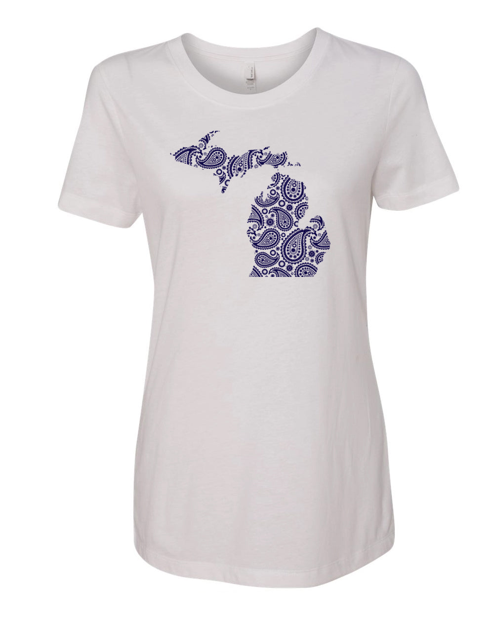 042 MI Paisley | LADIES IDEAL T-SHIRT | MICHIGAN COLLECTION