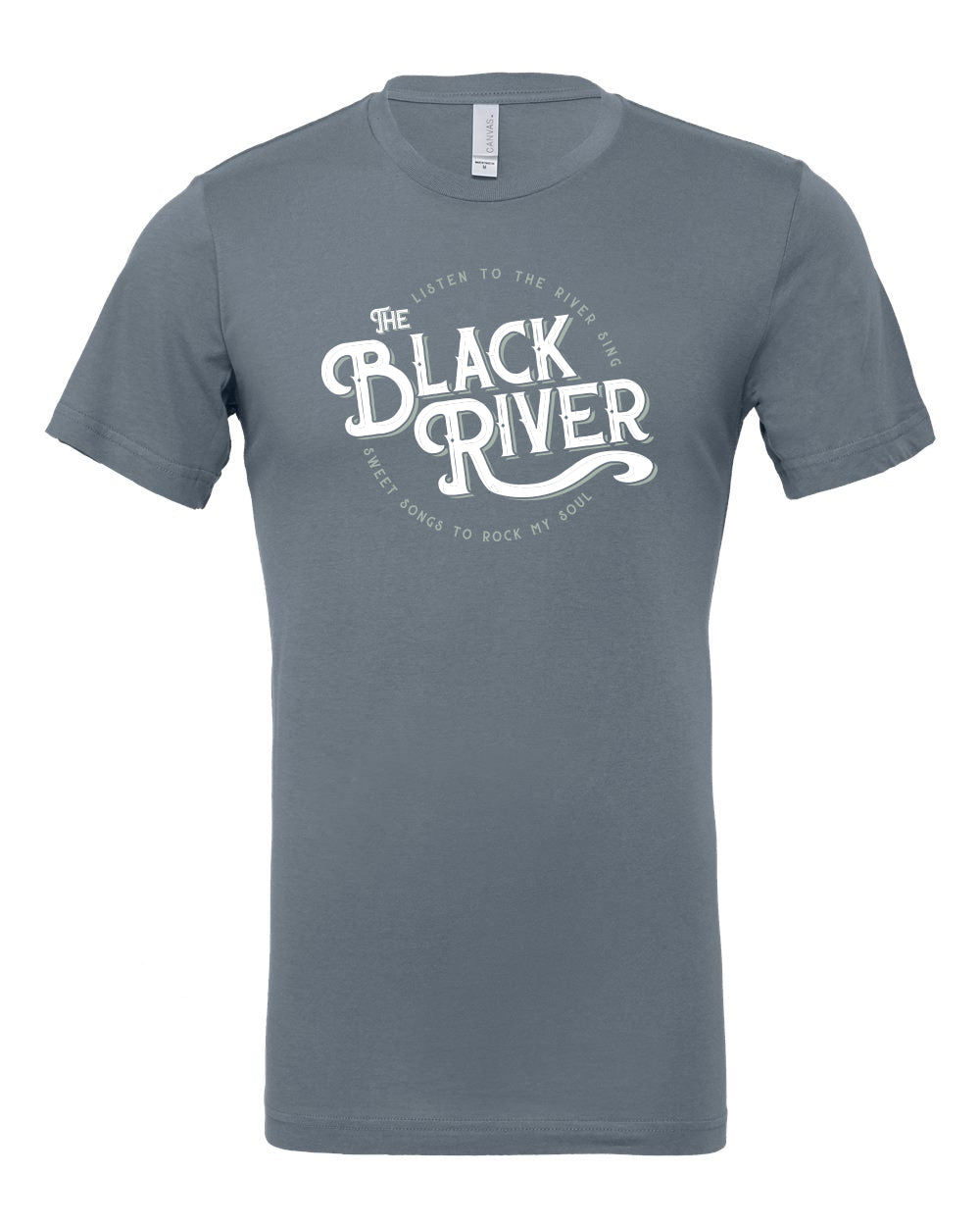 029 BLACK RIVER SOUL|3001|BELLA+CANVAS UNISEX TEE