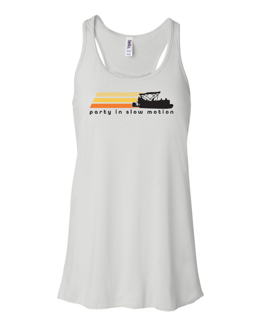 032 SLOW MOTION|8800|BELLA LADIES FLOWY TANK TOP