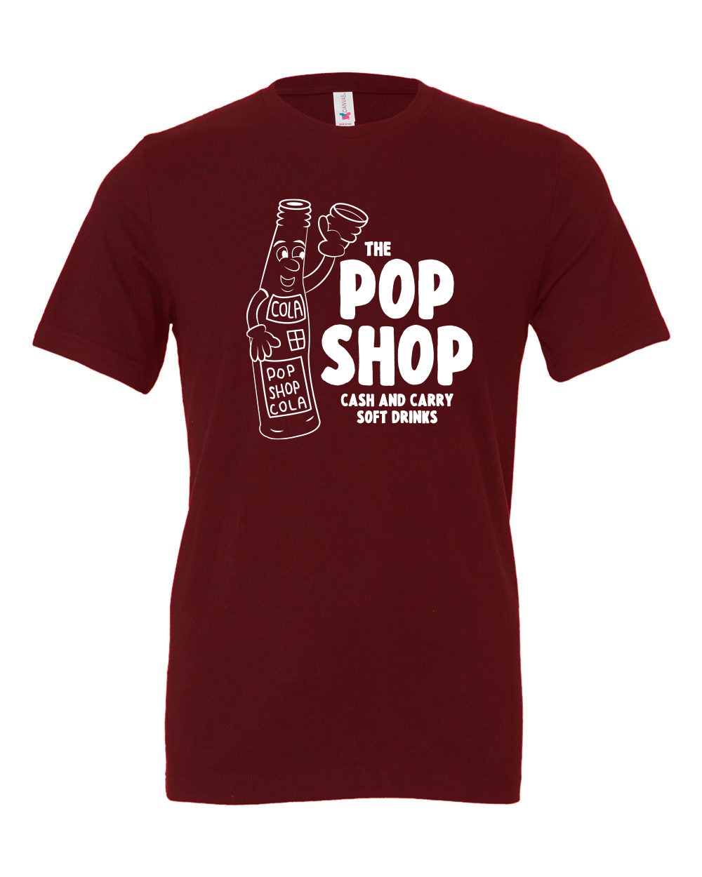 040 POP SHOP | UNISEX T-SHIRT 100% RINGSPUN COTTON | MEMORIES COLLECTION