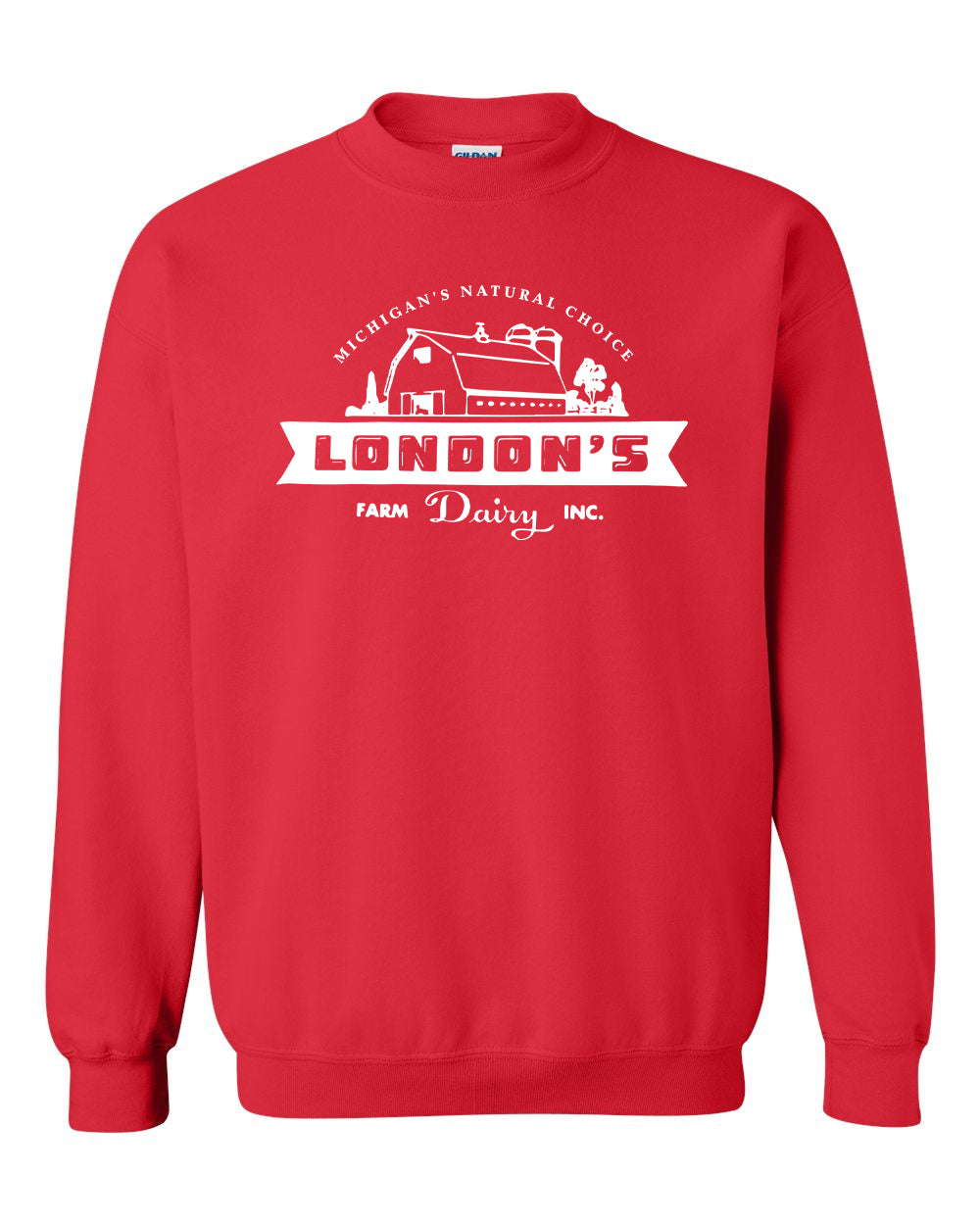 072 LONDONS DAIRY | UNISEX CREWNECK SWEATSHIRT | MEMORIES COLLECTION