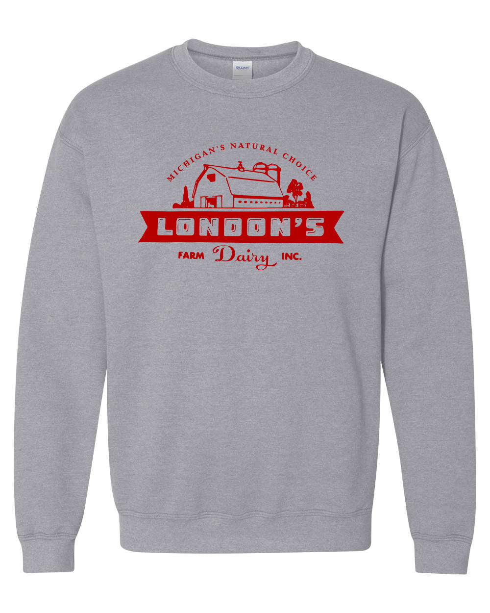 072 LONDONS DAIRY | UNISEX CREWNECK SWEATSHIRT | MEMORIES COLLECTION