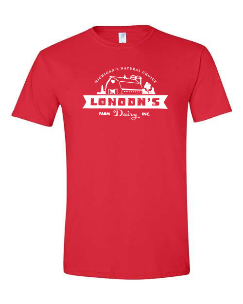 072 LONDON'S DAIRY | SOFTSTYLE UNISEX SHORT SLEEVE T-SHIRT | MEMORIES COLLECTION