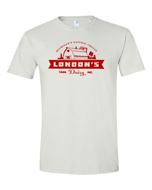 072 LONDON'S DAIRY | SOFTSTYLE UNISEX SHORT SLEEVE T-SHIRT | MEMORIES COLLECTION
