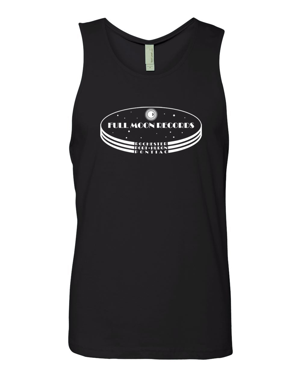 073 FULL MOON |UNISEX COTTON TANK