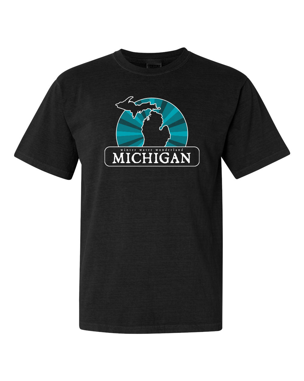 097 WONDERLAND BURST | UNISEX GARMENT DYED 100% COTTON TEE | MICHIGAN COLLECTION