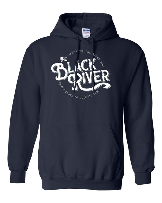 029 BLACK RIVER SOUL|18500|GILDAN HOODIE 8OZ